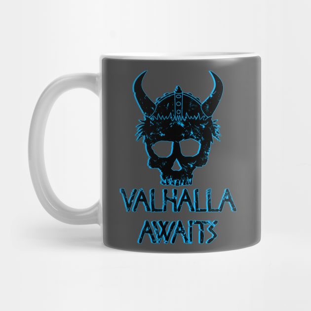 Valhalla Awaits Vikings Warrior by Scar